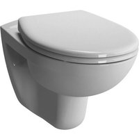Vitra Normus Wand-WC ohne Flansch mit Sitz Fallbremse, Weiß (7855-003-6169) von Vitra