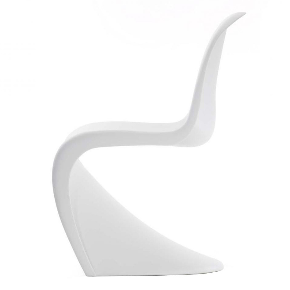Vitra - Panton Junior Chair - weiß/matt/BxHxT 37,6x62,8x44,6cm von Vitra