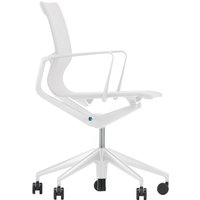 Vitra - Physix Bürodrehstuhl, silber / soft grey (Hartbodenrollen) von Vitra