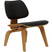 Vitra - Plywood Group Lcw Leder Stuhl von Vitra