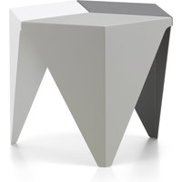 Vitra - Prismatic Table, hellgrau (three-tone) von Vitra