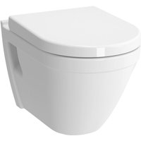 Vitra - S50 wc mit Spülrand ohne Deckel, Weiß (5618-003-0075) von Vitra
