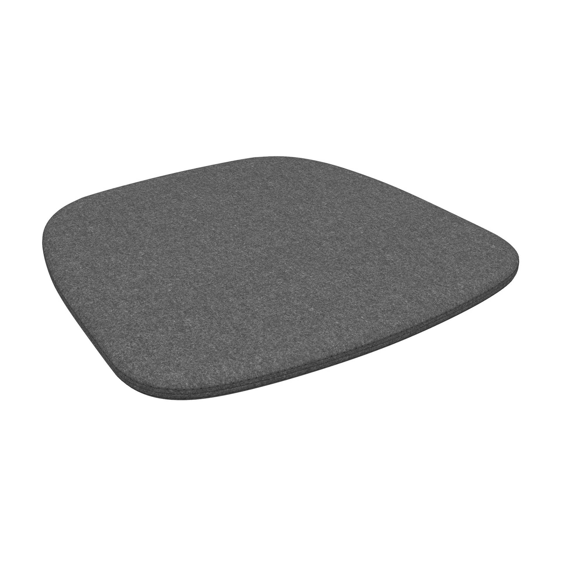 Vitra - Soft Seats Sitzkissen Typ A - klassisches grau/Stoff Cosy 2 10/LxBxH 39,5x38,5x2cm von Vitra