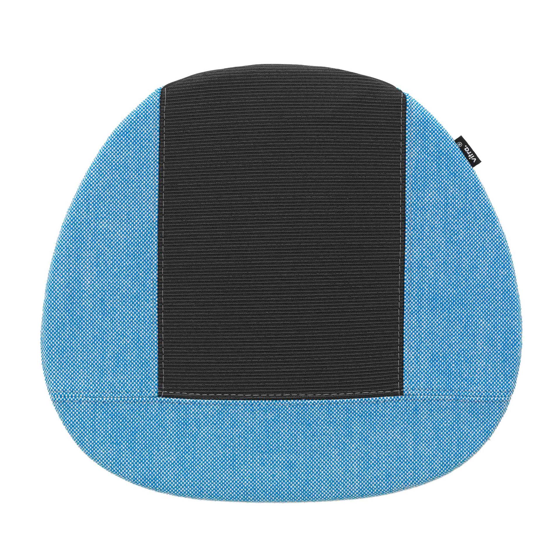 Vitra - Soft Seats Sitzkissen Typ B - blau, elfenbein/Stoff Hopsak (100% Polyamid)/LxBxH 41,5x37x2cm von Vitra