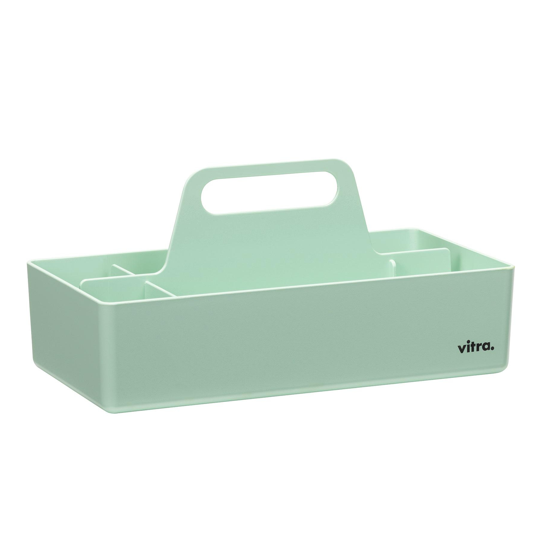 Vitra - Toolbox RE Aufbewahrungsbox - mint/recyceltes ABS/LxBxH 32,7x16,7x15,6cm von Vitra