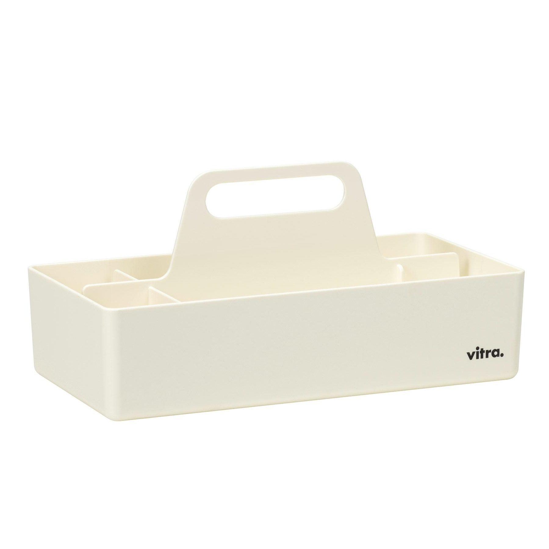 Vitra - Toolbox RE Aufbewahrungsbox - weiß/recyceltes ABS/LxBxH 32,7x16,7x15,6cm von Vitra