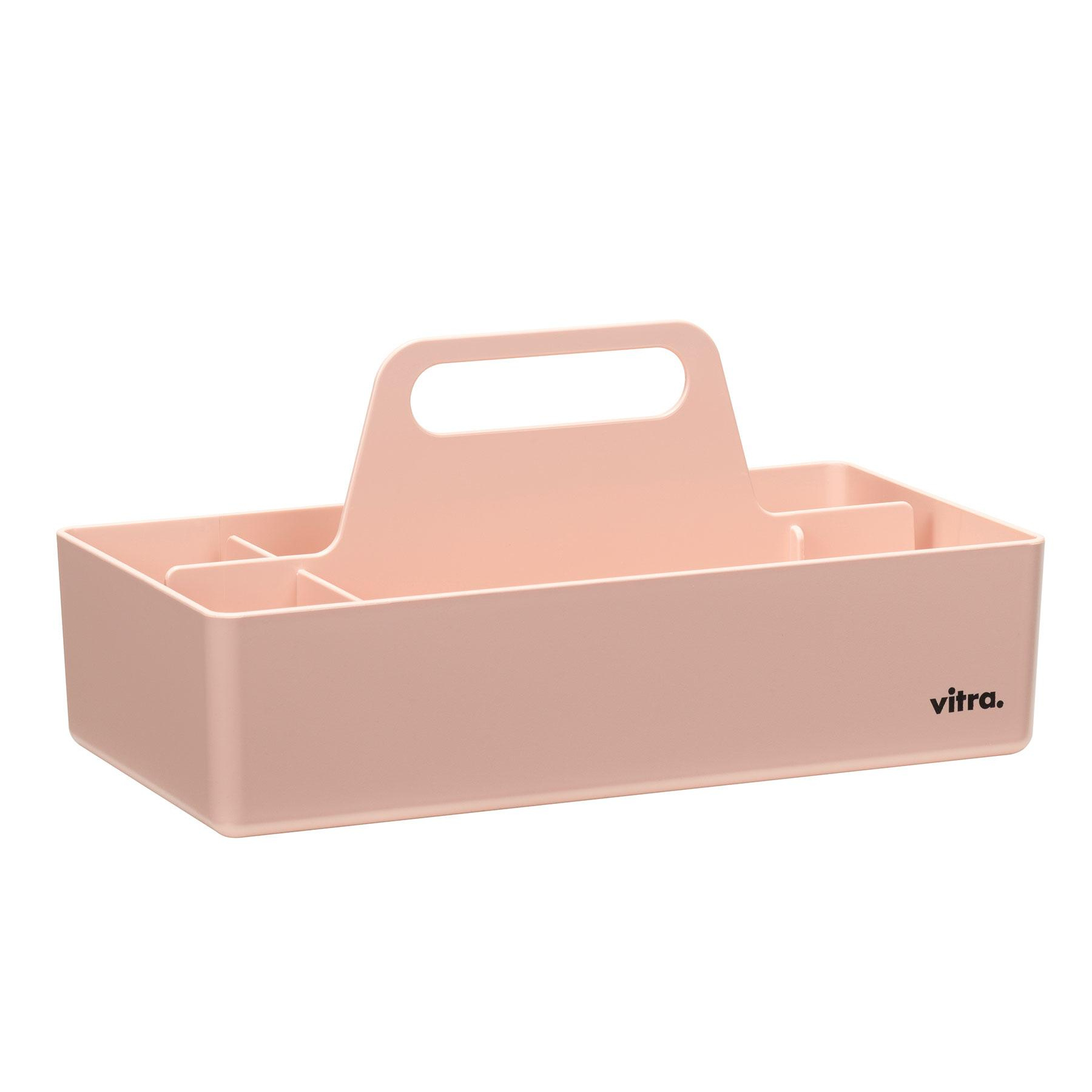 Vitra - Toolbox RE Aufbewahrungsbox - zartrosa/recyceltes ABS/LxBxH 32,7x16,7x15,6cm von Vitra