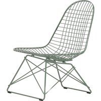 Vitra - Wire Chair LKR, Eames Sea Foam Green (Kunststoffgleiter basic dark) von Vitra