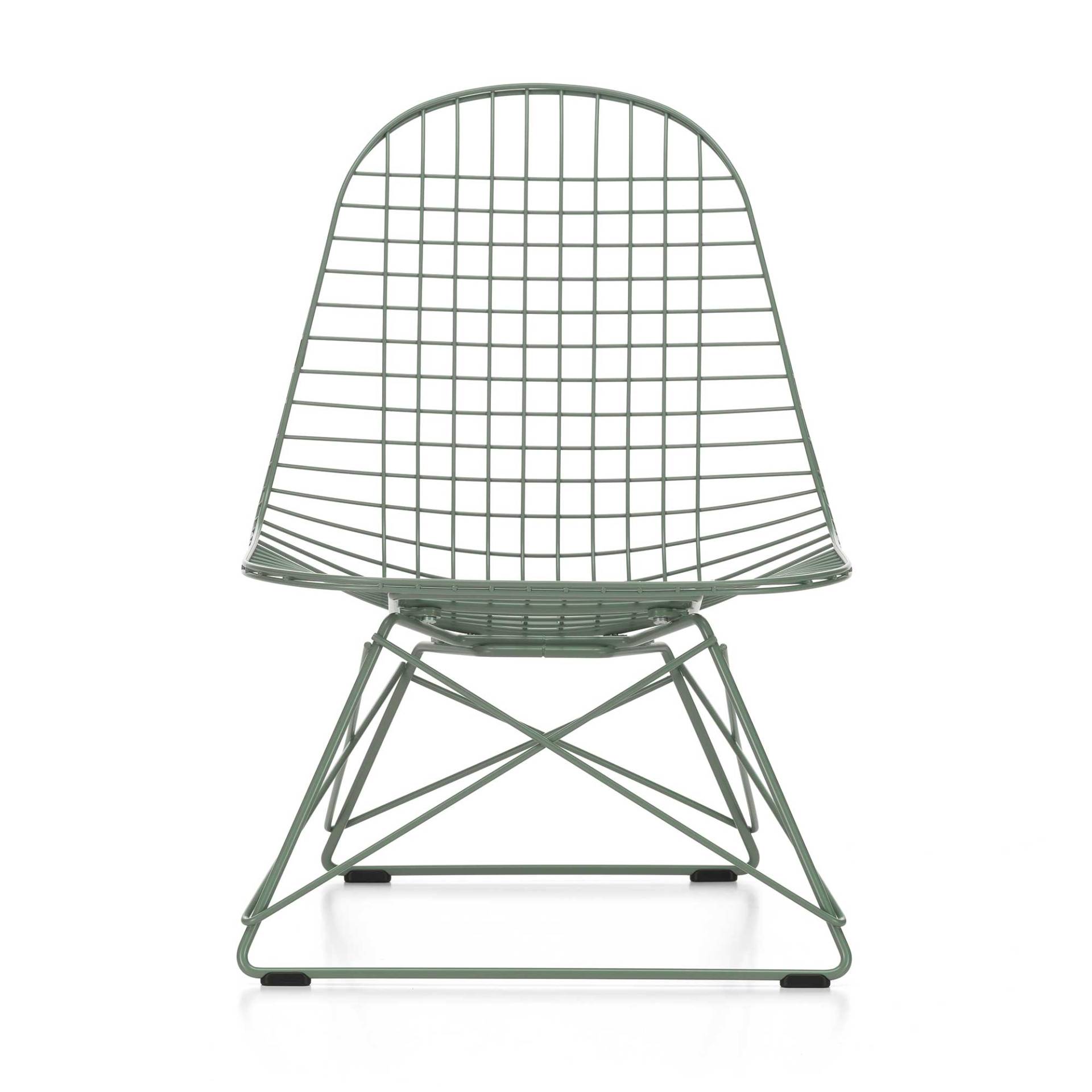 Vitra - Wire Chair LKR - meeresschaum grün/pulverbeschichtet/BxHxT 49x66x55cm von Vitra