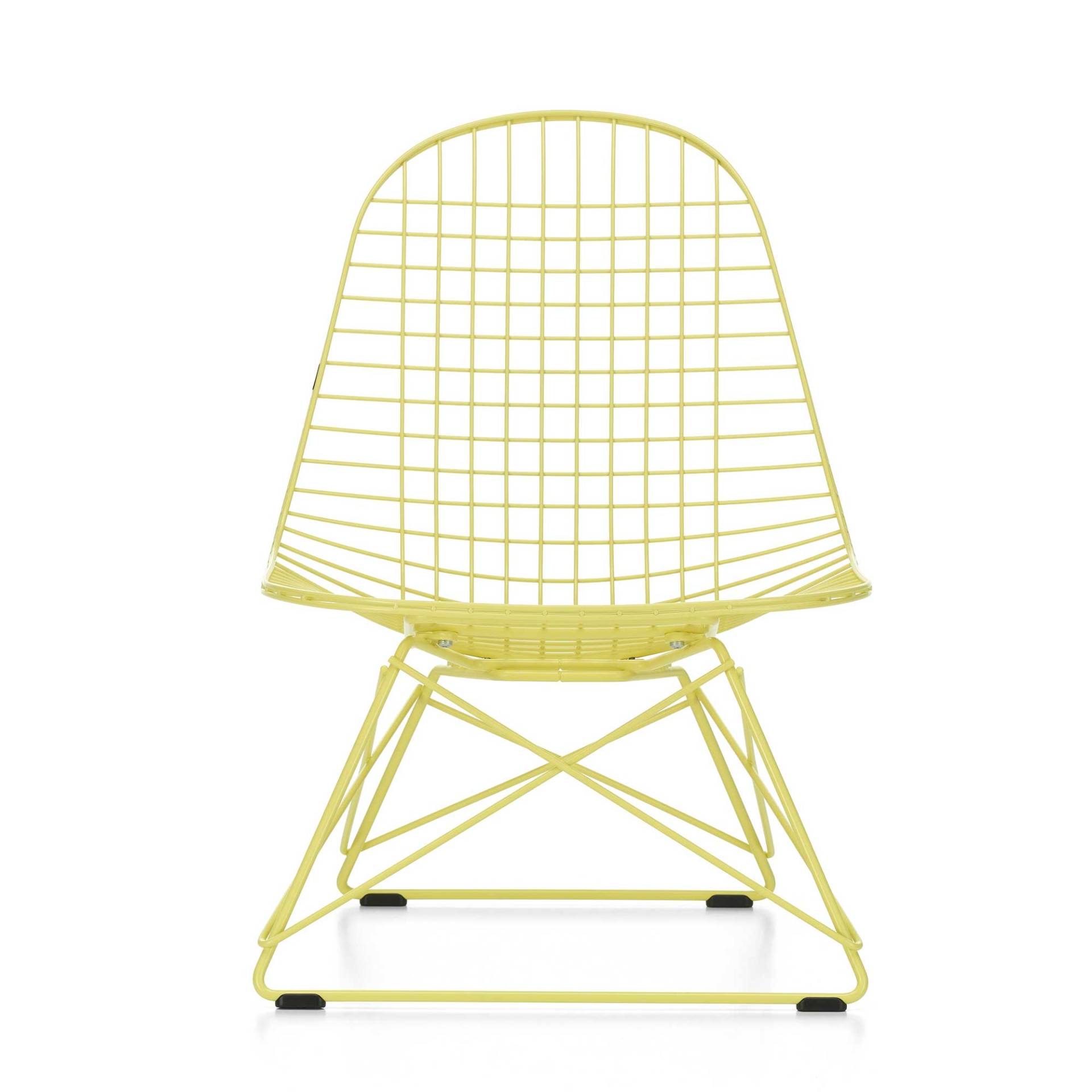 Vitra - Wire Chair LKR - zitrone/pulverbeschichtet/BxHxT 49x66x55cm von Vitra