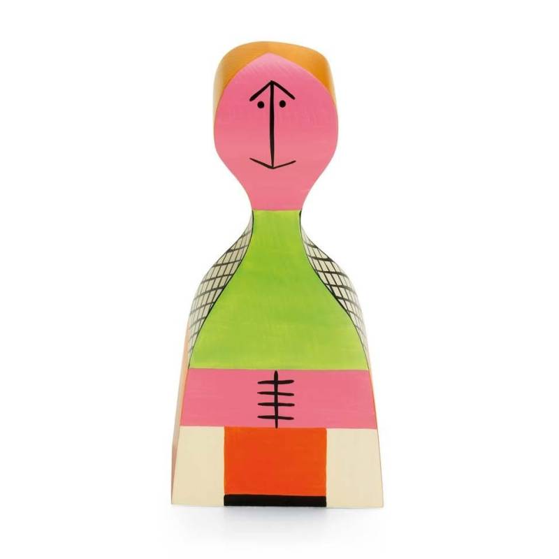 Vitra - Wooden Doll No. 19 Holzpuppe - multicolor/Lieferung mit Broschüre und Holzbox von Vitra