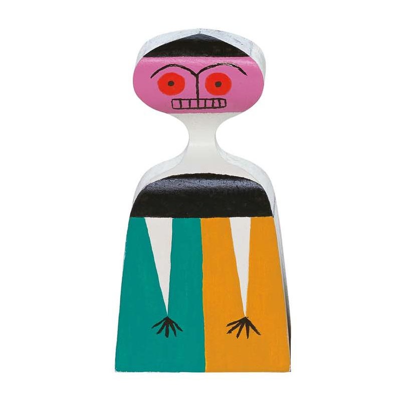 Vitra - Wooden Doll No. 3 Holzpuppe - multicolor/Lieferung mit Broschüre und Holzbox von Vitra