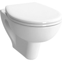 Wand-Tiefspül-WC VitrA S20 355 x 350 x 520 mm, spülrandlos, runde Form, weiß - 7741B003-0075 von Vitra
