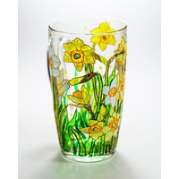 Narzisse Becher Blumen Muttertagsgeschenk, Personalisierte Oma von Vitraaze