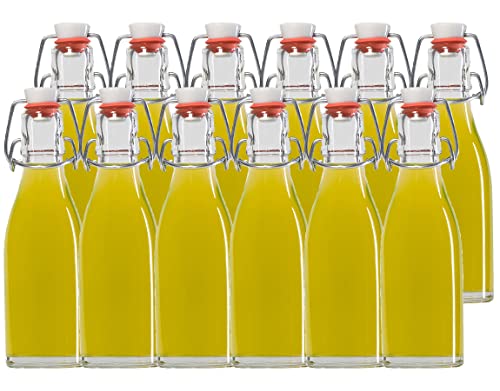 hocz 20er Set leere Bügelflaschen Bügelflasche Glasflaschen 200ml mit Bügelverschluss zum Selbstbefüllen inklusive Drahtbügel Saftflaschen Milchflaschen Saft Likör hocz 20er Set leere Bügelflaschen Bügelflasche Glasflaschen 200ml mit Bügelverschluss zum Selbstbefüllen inklusive Drahtbügel Saftflaschen Milchflaschen Saft Likör von hocz