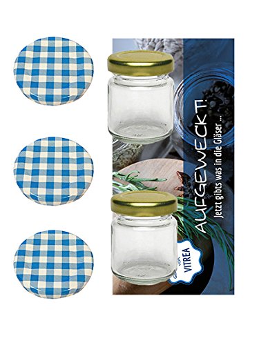 30 Sturzgläser Mini 53 ml Rundgläser Honig Kaviar Marmeladengläser Obstgläser Einmachgläser Einweckgläser To 43 Blau Karriert, Senf, Honig, Marmelade, Probiergläser Vitrea 30 Sturzgläser Mini 53 ml Rundgläser Honig Kaviar Marmeladengläser Obstgläser Einmachgläser Einweckgläser To 43 Blau Karriert, Senf, Honig, Marmelade, Probiergläser Vitrea von Vitrea