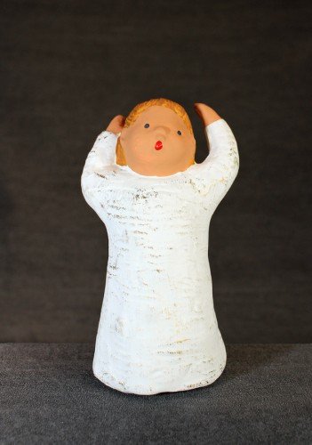 Singer Engel 221180 Anna tanzend 13 cm Weiss Neuheit 2016 von Vitrine Singer