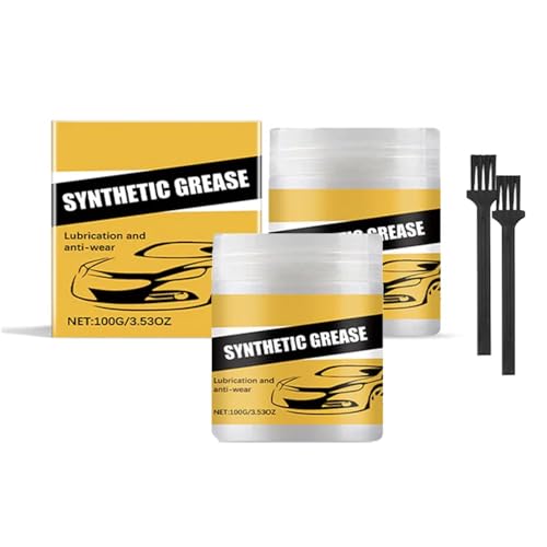 Heavy-Duty Car Care Grease,Multi-Purpose Car Care Lubricating,Lubricant Wheel Bearing,Synthetic Anti-Wear Grease for Car Care, Wheel Bearing,Protect & Lubricate Like a Pro (2 pcs) von Vitrywei