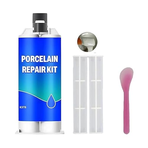 Multi-functional Waterproof and Anti-Corrosion Repair Adhesive, Kitchen Countertops Crack Chip Hole Repair Adhesive,for Ceramic Floor Tiles, Marble, Walls,Building Materials (Gray) von Vitrywei