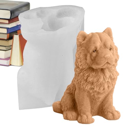 3D -Chowform Kerzenskulptur Formen Form, Kuchen -Top -Bastelform Für Seifeguss, Gipshandwerk Und Handgefertigte Wohnkultur von Vitsrisea