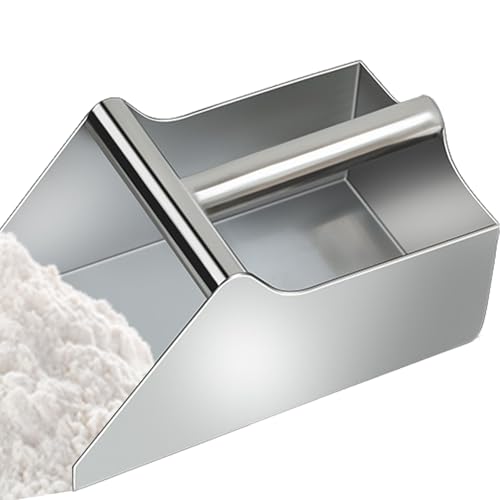Edelstahl -Lebensmittelschaufel - Handy Küchenschaufel, Multi -Use -Bulk -Portionierer | Kaffeebohne Serviert Schaufel, Leichtes Zucker Süßigkeitsbuffet Schaufel, Kompaktes Party -Werkzeug Für Stangen Edelstahl -Lebensmittelschaufel - Handy Küchenschaufel, Multi -Use -Bulk -Portionierer | Kaffeebohne Serviert Schaufel, Leichtes Zucker Süßigkeitsbuffet Schaufel, Kompaktes Party -Werkzeug Für Stangen von Vitsrisea