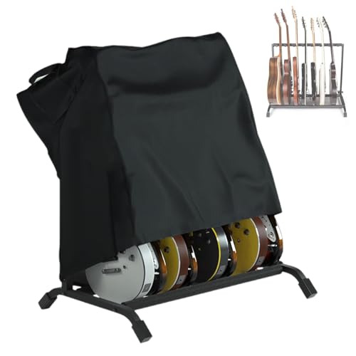 Gitarrenständer Cover - Beschützer Für E -Gitarren -Rack, Staubdes Multi -Gitarrenhalter -Cover | UV -resistente Akustische Gitarrenständer Guard, Langlebiger Instrumenten -Rack -Staubschild Für Das H Gitarrenständer Cover - Beschützer Für E -Gitarren -Rack, Staubdes Multi -Gitarrenhalter -Cover | UV -resistente Akustische Gitarrenständer Guard, Langlebiger Instrumenten -Rack -Staubschild Für Das H von Vitsrisea