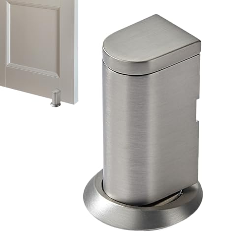 Magneter Türstopper - Moderner Türpositionierer, Kein Bohrertürfang | Wandmontierte Magnetische Halterin, Stille Bodenstopp-Werkzeug, Selbstklebende Türverriegelungssteuer von Vitsrisea