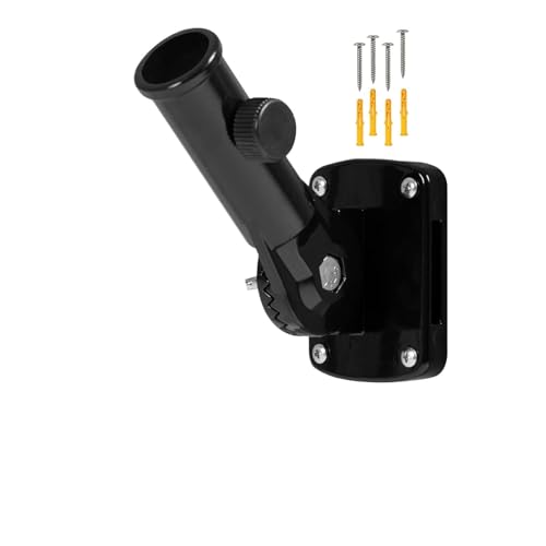 Metallflagge Pole Bracket-Multi-Winkel-Aluminium-Mount-Ständer, Langlebige Outdoor-Pole-Gerät | Sichere Wandmontagebasis, Verstellbares Hausgeländerunterstützung, Schwerwetterbeständiger Halter Für Ve Metallflagge Pole Bracket-Multi-Winkel-Aluminium-Mount-Ständer, Langlebige Outdoor-Pole-Gerät | Sichere Wandmontagebasis, Verstellbares Hausgeländerunterstützung, Schwerwetterbeständiger Halter Für Ve von Vitsrisea