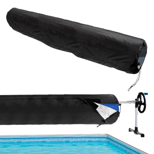 Pool Reel Cover - Waterproof Solar Blanket Guard for Or Ground Swimming | Heavy Duty Protective Reel Wrap, Tarp Shell Shield Sleeve Layer for Round Rectangular Pool Fabric Housing Pool Reel Cover - Waterproof Solar Blanket Guard for Or Ground Swimming | Heavy Duty Protective Reel Wrap, Tarp Shell Shield Sleeve Layer for Round Rectangular Pool Fabric Housing von Vitsrisea