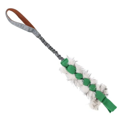 Quietschender Hund Chew Toy - Seilschleppball, Hartes Welpe -Bissen -Seil | Baumwollspiel -Accessoire, Langlebiges Gnaw -Trainingsseil, Interaktive Übungshilfe, Pet Play -Seilwerkzeug, Spielerisches K von Vitsrisea