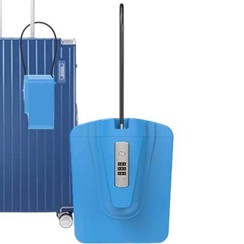 Reiseverriegelungsbox - ABS Security Case, Tragbare Schlüssellockbox, Multifunktionale Kombinationsschloss, wasserdichte Diebstahl -Safe | Leichter Schmuck, Mobile, Camping, Outdoor, Reisespeicher Reiseverriegelungsbox - ABS Security Case, Tragbare Schlüssellockbox, Multifunktionale Kombinationsschloss, wasserdichte Diebstahl -Safe | Leichter Schmuck, Mobile, Camping, Outdoor, Reisespeicher von Vitsrisea