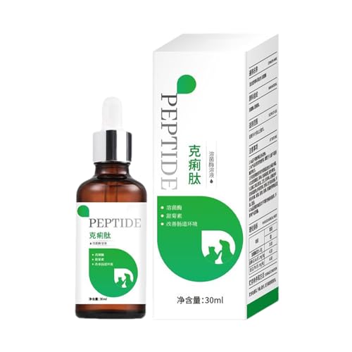 Vitsrisea Hund Verdauungsergänzung | 30 ml Welpen Immunsystem Stärkung Tropfen - Natürliche Darmgesundheit Ergänzungen für Hunde Katzen und Welpen für tägliche Routine Züchter Reisende und von Vitsrisea