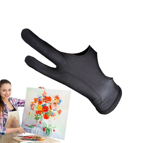 Vitsrisea Tablett Handschuh | Zweifinger Grafiktablett Handschuh - Paar Atmungsaktive Links Rechts Handschuhe für Zeichner Anfänger Handballen Papier Skizzen Tablet Nutzung Vitsrisea Tablett Handschuh | Zweifinger Grafiktablett Handschuh - Paar Atmungsaktive Links Rechts Handschuhe für Zeichner Anfänger Handballen Papier Skizzen Tablet Nutzung von Vitsrisea