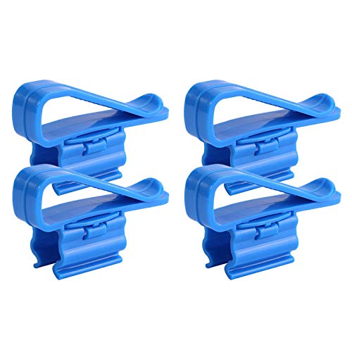 Viudecce 4 Stück Series Haus Braueimer Clip Siphon Rohr Kontrolle Kontrolle für Fisch Aquarium Filtration Wasserschlauch Halterung Halterung von Viudecce