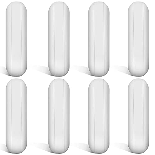 Viudecce 8 Stück 8 mm x 30 mm PTFE Magnetrührer, Rührstab, Rührstab, Laborstab, magnetisch, Rührplatte, Rührplatte, Magnet von Viudecce