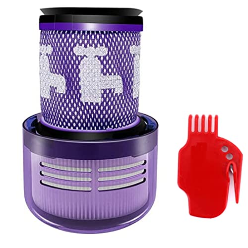 Viudecce Staubsaugerfilter Ersatz für V12 Detect Slim Duster Waschbarer Filter Reinigung Staubsaugerteile, Teil 971517-01 Viudecce Staubsaugerfilter Ersatz für V12 Detect Slim Duster Waschbarer Filter Reinigung Staubsaugerteile, Teil 971517-01 von Viudecce