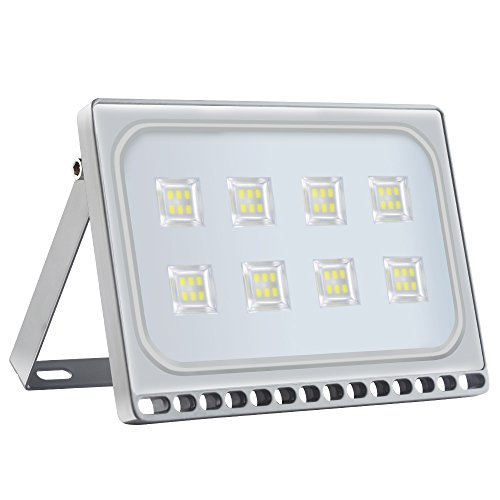 Viugreum 50W LED Strahler,LED Strahler Außen, Superhell 4000LM LED Scheiwerfer, 6500k, IP67 Wasserfest, Außenstrahler Hervorragend für Hinterhof,Auffahrt, Türen, Garage, Flur, Garten von Viugreum