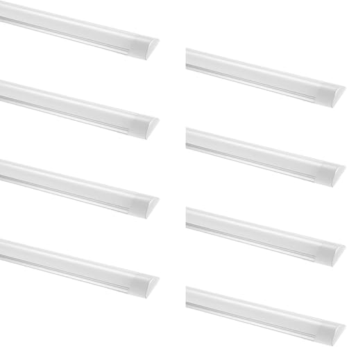 8 Stück 40W LED Feuchtraumleuchte Röhre, 115cm LED Deckenleucht Röhre Licht, Kaltweiß 6500K Leuchtröhre, 130° Abstrahlwinkel Leuchtstofflampe, Licht Kellerlampe für Badzimmer Wohnzimmer Lager Küche 8 Stück 40W LED Feuchtraumleuchte Röhre, 115cm LED Deckenleucht Röhre Licht, Kaltweiß 6500K Leuchtröhre, 130° Abstrahlwinkel Leuchtstofflampe, Licht Kellerlampe für Badzimmer Wohnzimmer Lager Küche von Viugreum