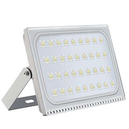 Viugreum LED Strahler Außen 200W 16000 Lumen 6500k Kaltes Weiß LED Fluter Außenstrahler Super Bright IP67 Scheinwerfe LED Flutlicht Außenleuchte Gartentrahler von Viugreum