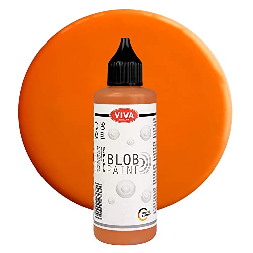 VIVA DECOR Blob Paint 90 ml versch. Farben Orange von Viva Decor