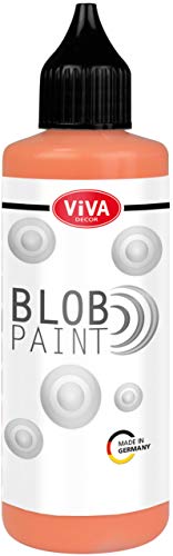 Viva Decor Blob Paint 90 ml versch. Farben Neon-Orange von Viva Decor