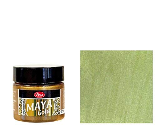 Viva Decor 50 ml Maya Gold Glanz Jar, Avocado von Viva Decor