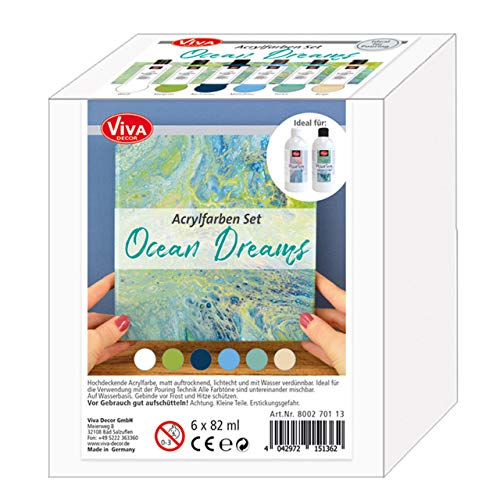 Viva Decor Acrylfarben-Set Ocean Dreams von Viva Decor