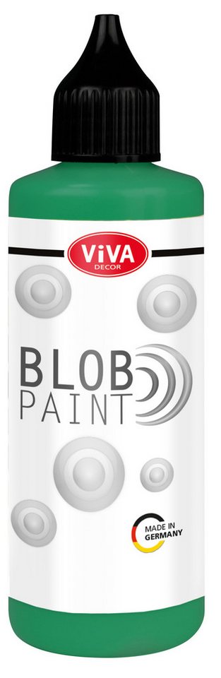 Viva Decor Bastelfarbe Blob Paint Farbe glänzend, 90 ml verschiedene Farben von Viva Decor