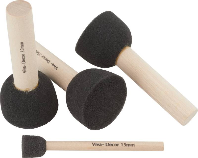 Viva Decor Malpinsel MyPaperWorld Stupf-Pinsel, 4er-Set von Viva Decor