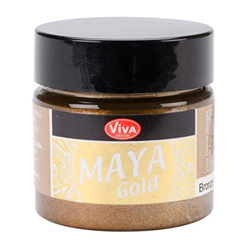 Viva Decor 50 ml Maya Gold Farbe, Bronze von Viva Decor