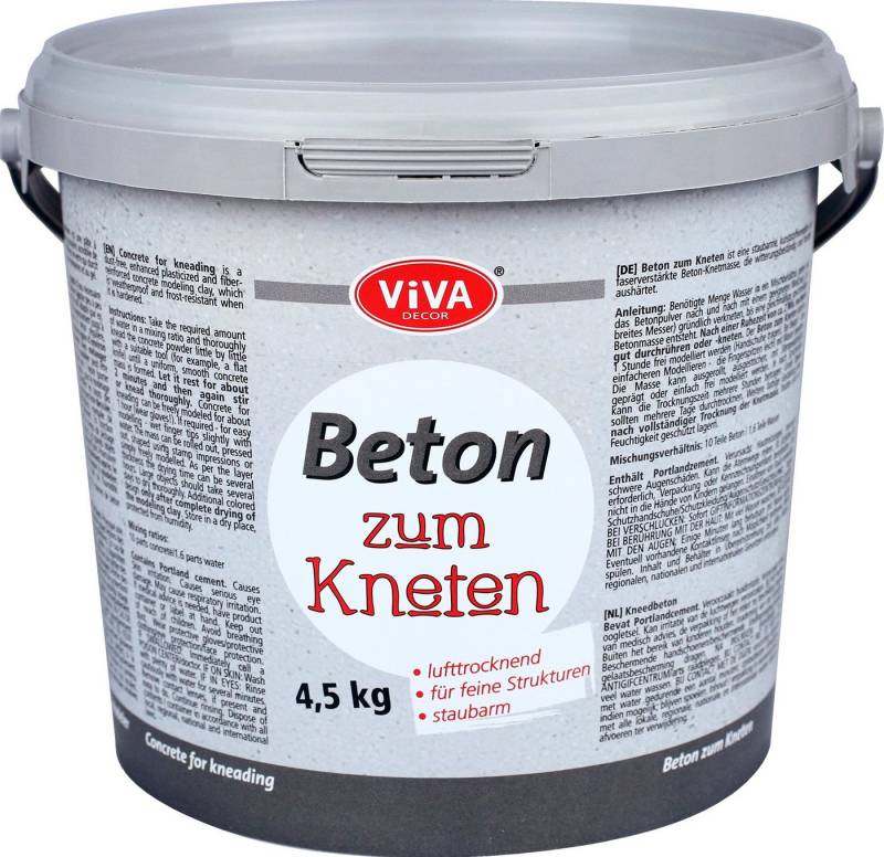 Viva Decor Modelliermasse Knetbeton, lufttrocknend von Viva Decor