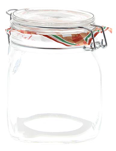 Einmachglas Vorratsdose Glasdose mit Bügelverschluss für 0,75 Liter von Viva Haushaltswaren