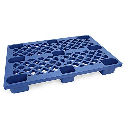 WAS 9971 120 HDPE Kunststoff Palette, 120cm Länge, 80cm Breite, 14cm Höhe von Viva Haushaltswaren