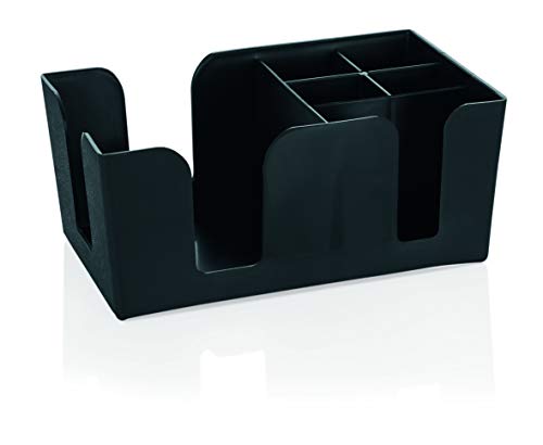 WAS 9997 006 ABS Kunststoff Bar-Caddy für Servietten 12.5 x 12.5 cm, 24.0cm Länge, 15.0cm Breite, 11.0cm Höhe von Viva Haushaltswaren